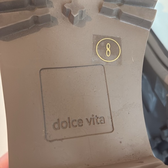 dolce vita Aubree lug sole loafers creamy white basket weave foot size 8 - Picture 7 of 16